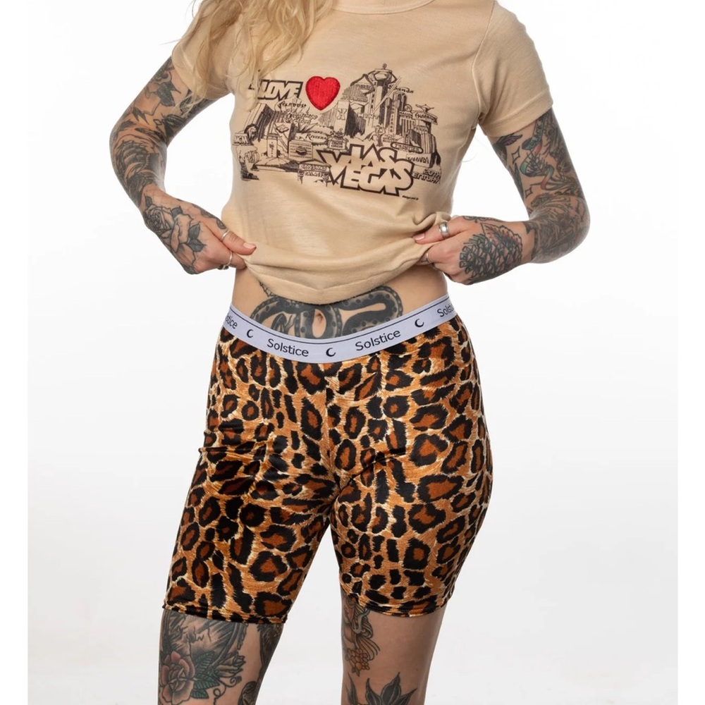 Solstice Intimates velvet bike shirt